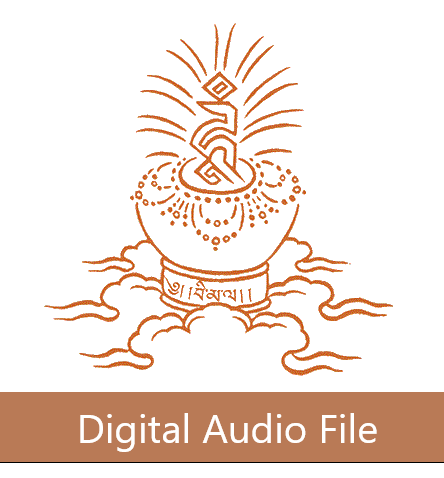 Teachings on the Vajrakilaya Putri Reg Pung Sadhana--TC 2019 (DIGITAL)