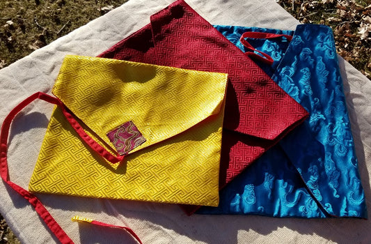 Silk Brocade Book Covers