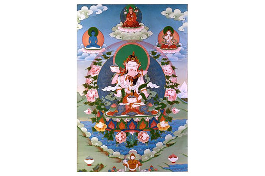 Guru Rinpoche Yab/Yum (Mipham lineage)