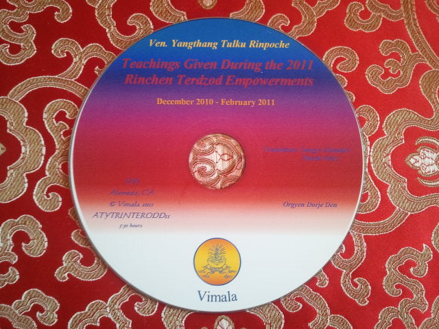 Yangthang Rinpoche's Teachings at Rinchen Terdzod, ODD 2011