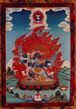 Vajrakilaya (TC temple thangka)
